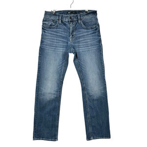 BKE Men's Jake Straight Jeans - Blue